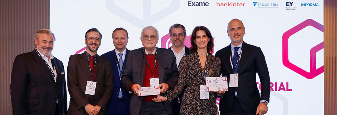 Laboratório Germano de Sousa vence dois prémios EXAME: Melhor Empresa do Ano + Maior e Melhor Empresa portuguesa na categoria Saúde