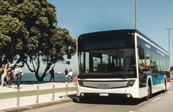 Autocarro elétrico Covid-BUS vai testar população de Cascais - motor24